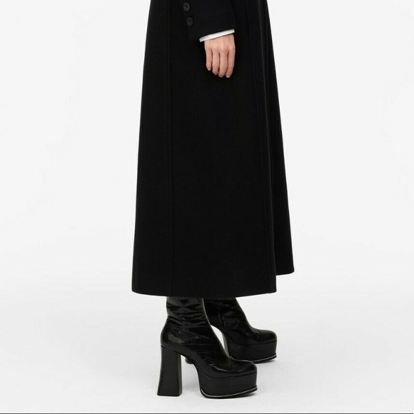 Platform Leather Ankle Boots us8/eur39 - Picture 13 of 16